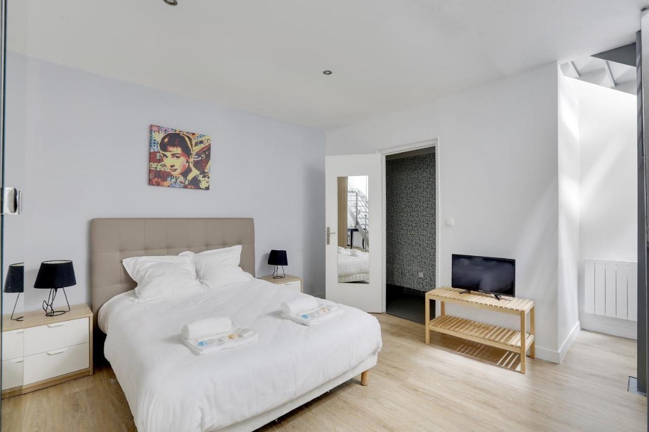 170 Suite Angouleme Large Duplex Style Apt With1 Bdr Paris Central Buitenkant foto